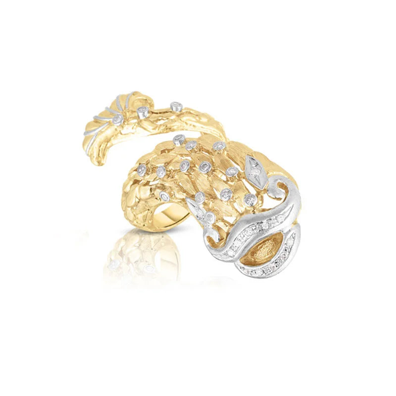 18k Yellow Gold Koi Fish Ring