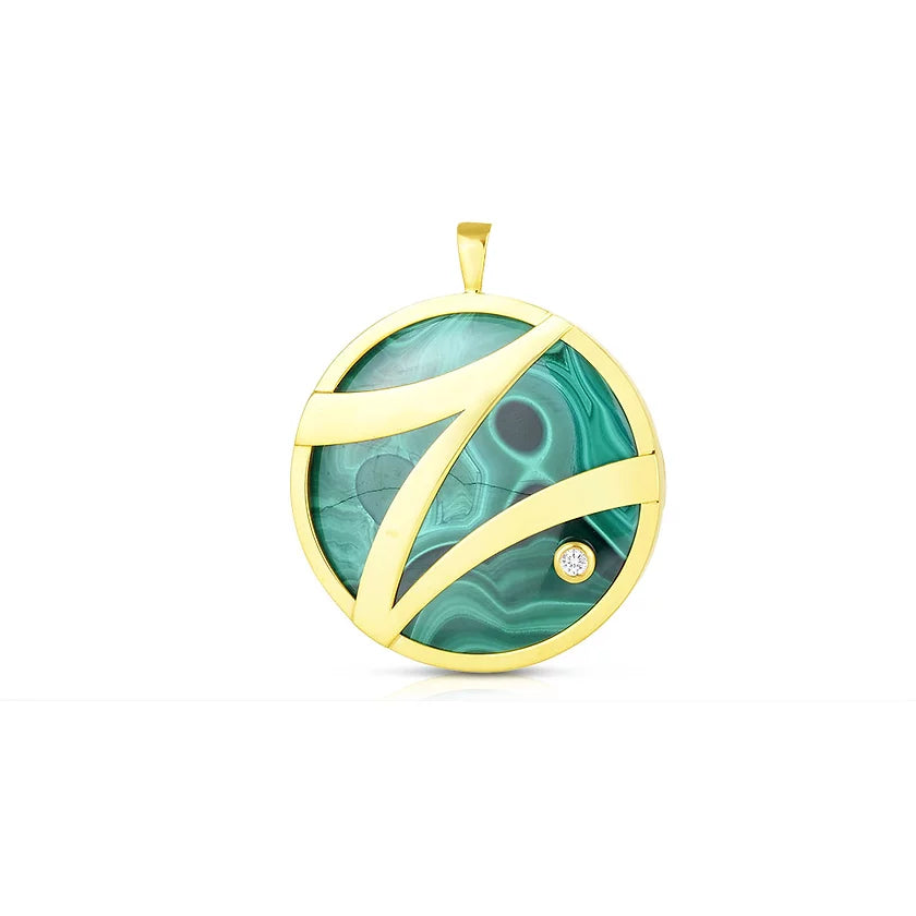 Strength Pendant - 14K Yellow Gold