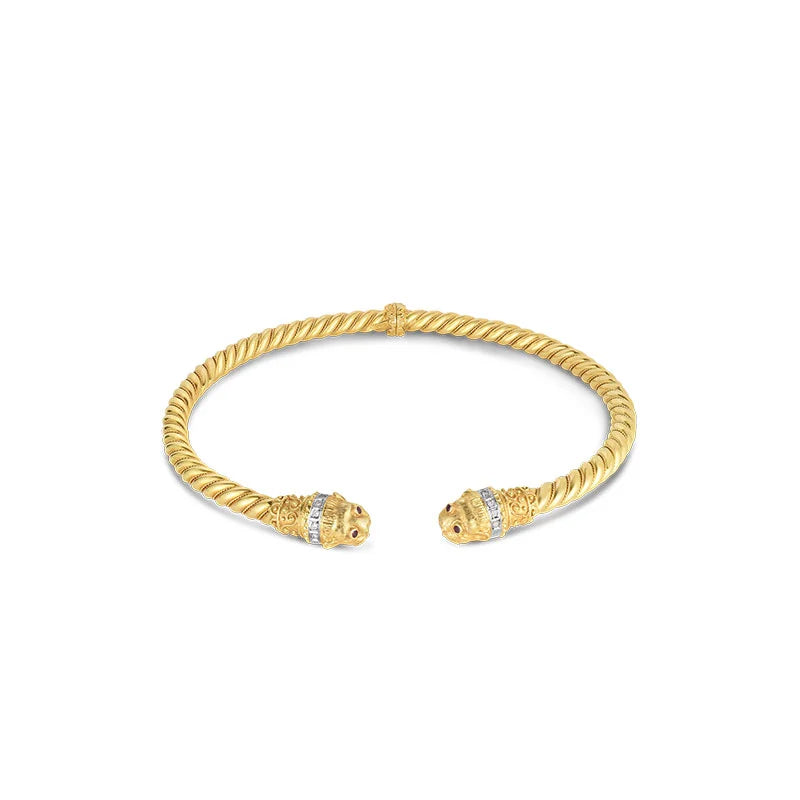 Greek Inspired Hinged Collar Necklace